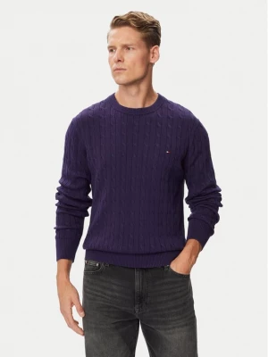 Obrázek produktu Tommy Hilfiger Svetr Classic MW0MW33132 Fialová Regular Fit
