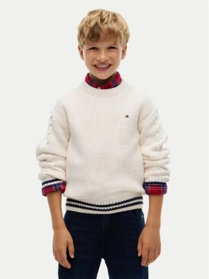 Obrázek produktu Tommy Hilfiger Svetr KB0KB10629 Krémová Regular Fit