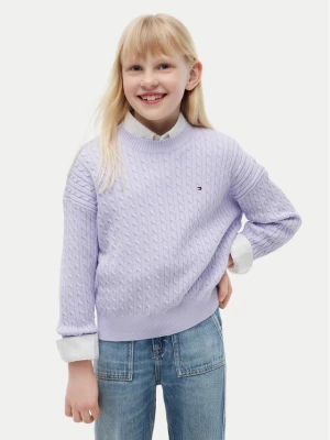 Obrázek produktu Tommy Hilfiger Svetr KG0KG08848 Světle fialová Regular Fit