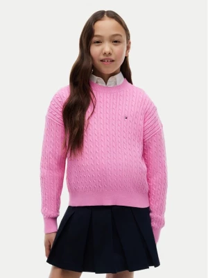 Obrázek produktu Tommy Hilfiger Svetr KG0KG08848 Světle růžová Regular Fit