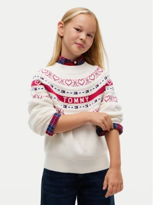 Obrázek produktu Tommy Hilfiger Svetr KG0KG09712 Krémová Regular Fit