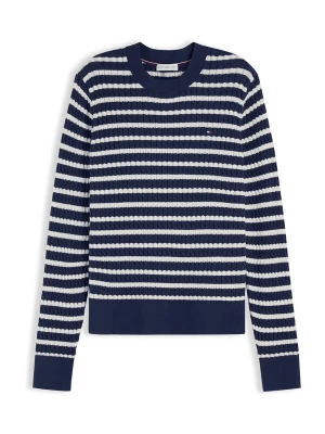 Obrázek produktu TOMMY HILFIGER Svetr námořnická modř / bílá