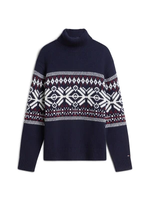 Obrázek produktu TOMMY HILFIGER Svetr námořnická modř / červená / bílá