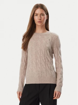 Obrázek produktu Tommy Hilfiger Svetr WW0WW43586 Béžová Regular Fit