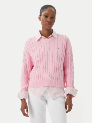 Obrázek produktu Tommy Hilfiger Svetr WW0WW48433 Světle růžová Regular Fit