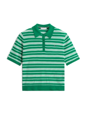 Obrázek produktu TOMMY HILFIGER Svetr zelená / bílá