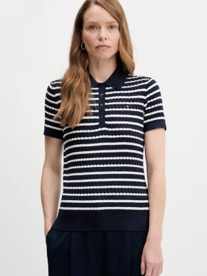 Obrázek produktu Tommy Hilfiger svetrové polo dámské bavlněné námořnická modř