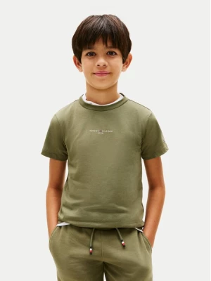 Obrázek produktu Tommy Hilfiger T-Shirt Essential Logo KB0KB09666 Zelená Regular Fit