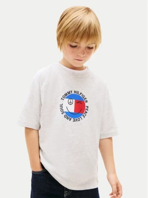 Obrázek produktu Tommy Hilfiger T-Shirt Smiley Flag KB0KB10269 Šedá Regular Fit
