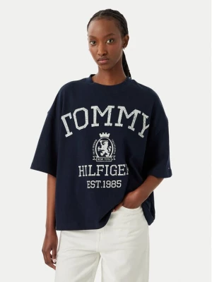 Obrázek produktu Tommy Hilfiger T-Shirt Varsity WW0WW50940 Tmavomodrá Relaxed Fit