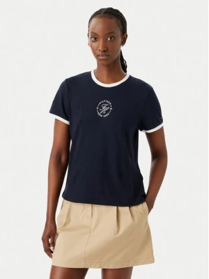 Obrázek produktu Tommy Hilfiger T-Shirt WW0WW50032 Tmavomodrá Regular Fit