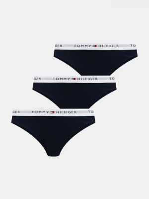 Obrázek produktu Tommy Hilfiger tanga dámská 3-pack námořnická modř