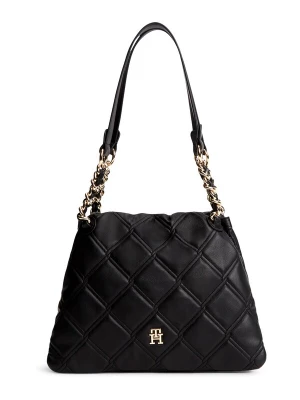 Obrázek produktu TOMMY HILFIGER Taška přes rameno 'TH Monogram Quilted Tote' černá