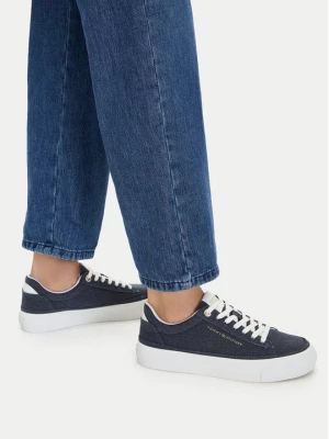 Obrázek produktu Tommy Hilfiger Tenisky Th Foxing Platform Washed Canvas FW0FW09172 Modrá