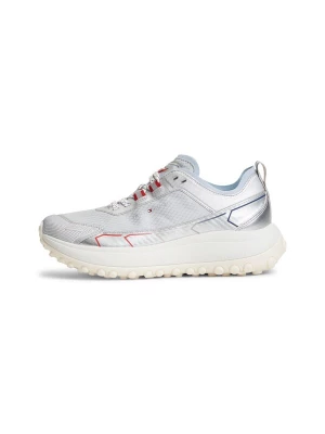 Obrázek produktu TOMMY HILFIGER Tenisky 'THE CANYON X' tmavě modrá / stříbrně šedá / červená třešeň / bílá