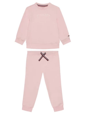 Obrázek produktu Tommy Hilfiger Tepláková souprava Monotype KN0KN02162 Růžová Wide Leg