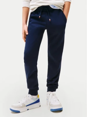 Obrázek produktu Tommy Hilfiger Teplákové kalhoty Script Flag KB0KB09694 Tmavomodrá Regular Fit