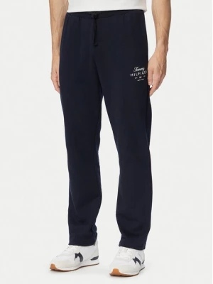 Obrázek produktu Tommy Hilfiger Teplákové kalhoty Script Stack MW0MW44332 Tmavomodrá Regular Fit