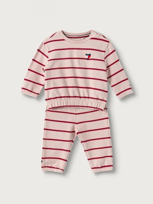 Obrázek produktu Tommy Hilfiger teplákový set dětský bavlněný s elastanem růžová