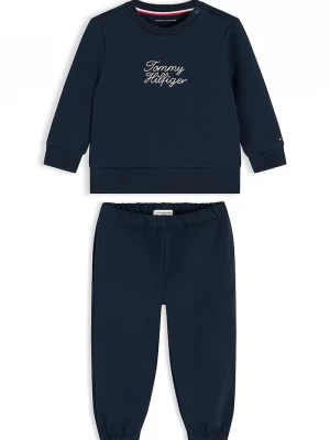 Obrázek produktu Tommy Hilfiger teplákový set kojenecký s bavlnou námořnická modř