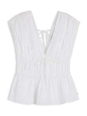 Obrázek produktu TOMMY HILFIGER Top 'Regular Fit Sleeveless Smock Blouse With' bílá