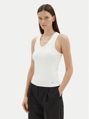 Obrázek produktu Tommy Hilfiger Top WW0WW44572 Écru Slim Fit Krémová
