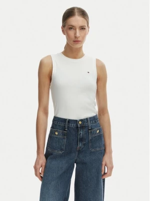 Obrázek produktu Tommy Hilfiger Top WW0WW47806 Écru Slim Fit Krémová