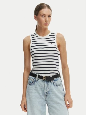Obrázek produktu Tommy Hilfiger Top WW0WW47806 Écru Slim Fit Krémová