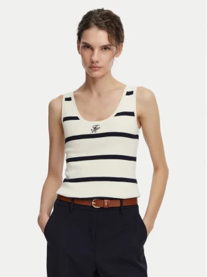 Obrázek produktu Tommy Hilfiger Top WW0WW48480 Krémová Slim Fit