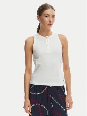 Obrázek produktu Tommy Hilfiger Top WW0WW49251 Écru Slim Fit Krémová