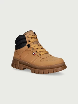 Obrázek produktu Tommy Hilfiger trekové boty dětské hnědá