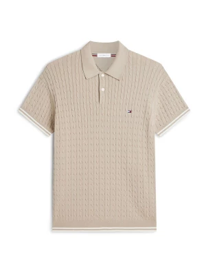 Obrázek produktu TOMMY HILFIGER Svetr 'Cable Short Sleeve' starobéžová