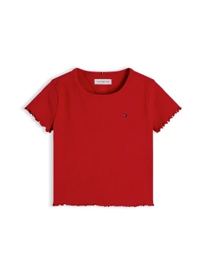 Obrázek produktu TOMMY HILFIGER Tričko 'Essential Extra Slim Short Sleeve' červená