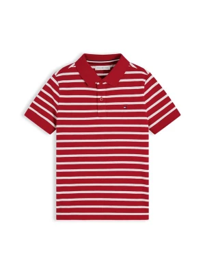 Obrázek produktu TOMMY HILFIGER Tričko 'Essential Regular Fit Flag Embroidery' jasně červená / bílá
