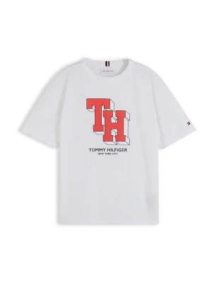 Obrázek produktu TOMMY HILFIGER Tričko krvavě červená / černá / bílá