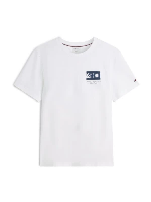 Obrázek produktu TOMMY HILFIGER Tričko 'Logo Graphic' námořnická modř / bílá