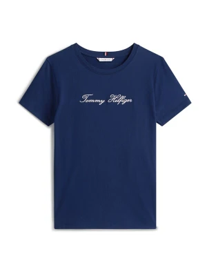 Obrázek produktu TOMMY HILFIGER Tričko námořnická modř / stříbrně šedá