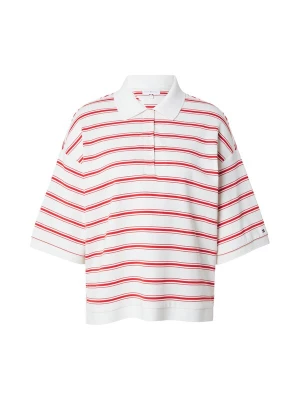 Obrázek produktu TOMMY HILFIGER Tričko 'Oversized Fit Stripe' červená / bílá