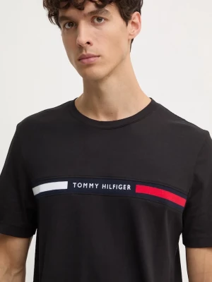Obrázek produktu Tommy Hilfiger tričko pánské bavlněné černá