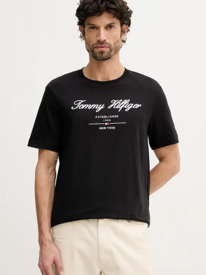 Obrázek produktu Tommy Hilfiger tričko pánské bavlněné černá