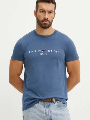 Obrázek produktu Tommy Hilfiger tričko pánské bavlněné modrá