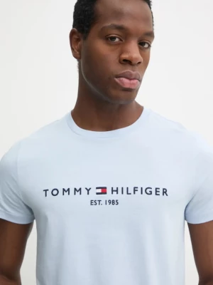 Obrázek produktu Tommy Hilfiger tričko pánské bavlněné modrá