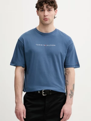 Obrázek produktu Tommy Hilfiger tričko pánské bavlněné námořnická modř