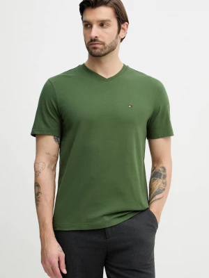 Obrázek produktu Tommy Hilfiger tričko pánské bavlněné zelená