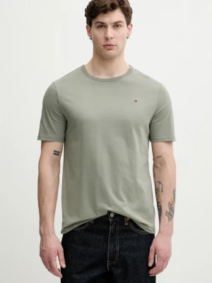 Obrázek produktu Tommy Hilfiger tričko pánské bavlněné zelená