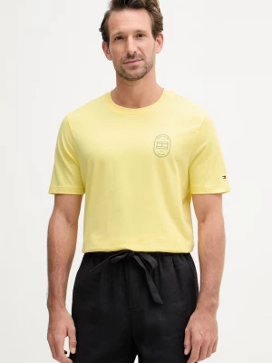 Obrázek produktu Tommy Hilfiger tričko pánské bavlněné žlutá