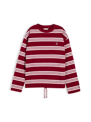 Obrázek produktu TOMMY HILFIGER Tričko pudrová / bordó / bílá