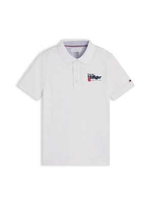 Obrázek produktu TOMMY HILFIGER Tričko 'Regular Fit Graphic Embroidery' námořnická modř / červená / bílá