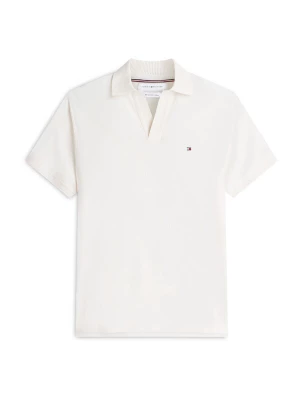 Obrázek produktu TOMMY HILFIGER Tričko 'Relaxed Fit Stripe Crepe' světle žlutá