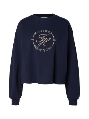 Obrázek produktu TOMMY HILFIGER Tričko 'ROUNDAL' námořnická modř / zlatá